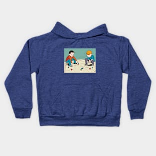 Playing Marbles Kids Hoodie